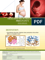 Thalassemia Screening in Pregnancy: Nuswil Bernolian