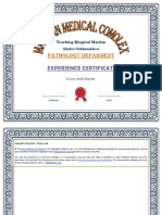Performance Award Certificate PDF