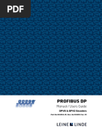 Profibus DP: Manual / Users Guide