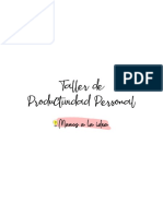 Taller de Productividad Personal