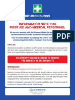 Bitumen Burn Card - For Print PDF