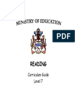 Reading: Curriculum Guide Level 7