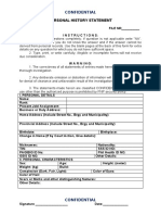 Pat Personal History Statement PDF