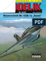 Modelik 1997.10 Messerschmitt Me-163B-1a Komet