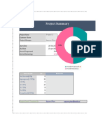 Project Summary: Project Name Customer Name Project Manager
