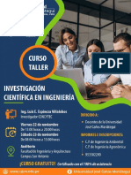 CURSO TALLER DE INVESTIGACION CIENTIFICA EN INGENIERIA