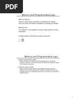 Memory and Programmable Logic