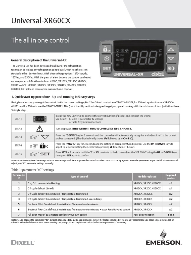 Dixell Xr60cx Universal Controller En Us 5340760 Pdf Electricity Electromagism