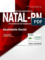 Prefeitura Municipal de Natal do Estado do Rio Grande do Norte - Assistente Social