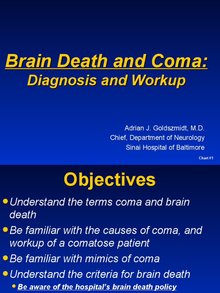 Brain Death and Coma | PDF | Coma | Brainstem