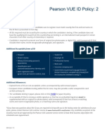 Pearson VUE ID Policy 2 PDF