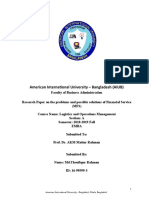 Logistics Reserch Paper Thoufiqur Rahman 16-99599-3