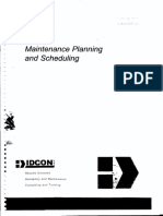 Maintenance Planning & Scheduling - IDCON PDF