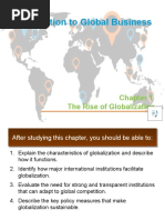 Introduction To Global Business: The Rise of Globalization