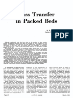 R.W.FAHIEN, J.M.SMITH. Mass Transfer in Packed Beds