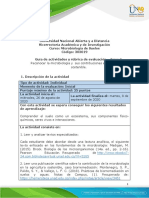 Guía de Actividades y Rúbrica de Evaluación - Tarea 0 - Reconocer La Microbiología y Sus Contribuciones en La Agricultura Sostenible