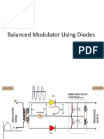 Balanced modulator diode characteristics