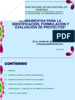 Herramientas para La Identificación, Formulación y Evaluación de Proyectos PDF