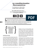 Procesos Constitucionales en Iberoameric PDF