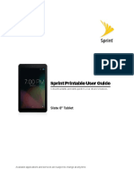 Slate 8 Tablet User - Guide (Sprint) EN - 601371423