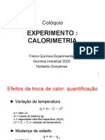 Coloquio1 - Calorimetria-2020 - 1