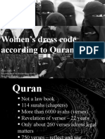 DRESS CODE OF MUSLIM WOMEN