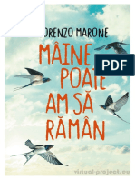 Maine poate am sa raman