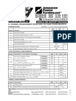 Power Mos Iv: APT8030JN 800V 27.0A 0.30 APT8035JN 800V 25.0A 0.35