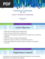 Three Basic Programming Constructs | PDF