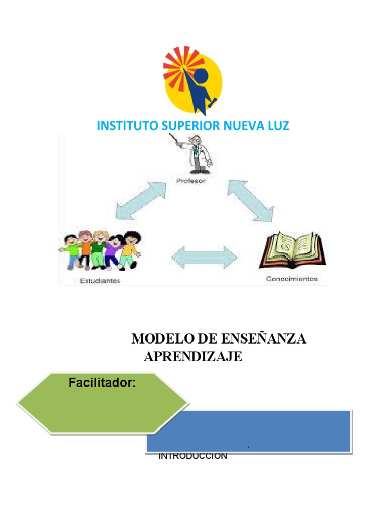 Modelos de Enseñanza Aprendizaje | PDF | Constructivismo (filosofía de ...