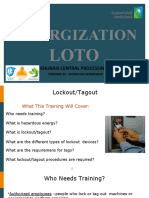 Precommissioning - Loto