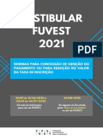Fuvest2021 Guia Regulamento Taxa PDF