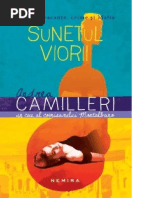 Andrea Camilleri - Sunetul Viorii PDF | PDF