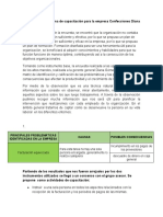 Propuesta de Programa de Capacitación para La Empresa Confecciones Diana Gómez