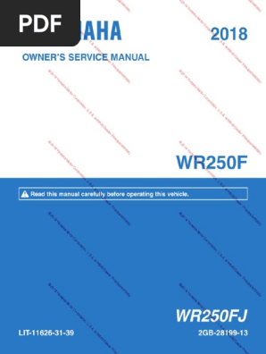 ⭐️超レア品！YAMAHA WR250F(W)オーナーズサービスマニュアル ⭐️超レア品！YAMAHA WR250F(W)オーナーズサービスマニュアル