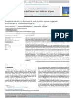 Docking eta 2014, structuraal integreity  decreased in both achilles tendon