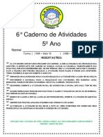 6° Caderno 5º Sno - 1 PDF