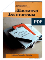 Diagnóstico institucional