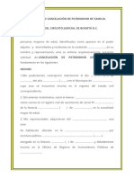 Cancelación de patrimonio de familia por cambio de residencia