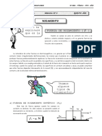 II BIM - 5to. Año - FIS - Guía 2 - Rozamiento