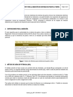 Procedimiento para medición de sistemas de puesta a tierra