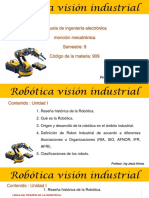 Robótica Visión Industrial Clase1