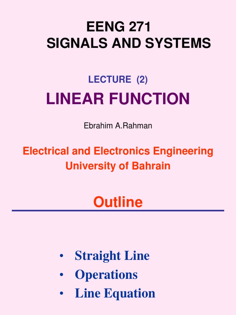 Signals & Systems for Engineers | PDF | Mathematical Concepts ...