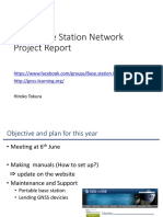 Asian Base Station Network Project Report: Hiroko Tokura