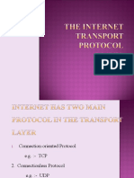 The Internet Transport Protocol