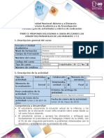 Guía de Actividades y Rúbrica de Evaluación-Paso 2 - Proponer Soluciones A Casos Aplicando Los Conceptos Principales de Las Unidades 1 y 2