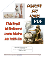 Principe Des Autels