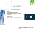 PDF 23 Conceptos y Aplicacion de Mantenimiento Preventivo Predictivo y Correctivo