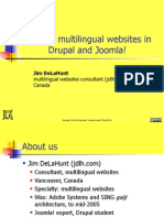 Building Multilingual Websites in Drupal and Joomla!: Jim Delahunt