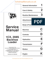 2111236-Jcb 1cx 208s Backhoe Loader Workshop Service Manual PDF